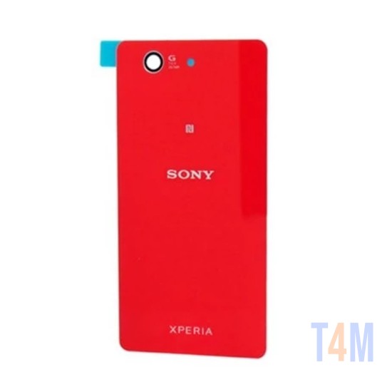 TAMPA TRASEIRA SONY XPERIA Z3 COMPACT MINI D5803 , D5833 VERMELHO